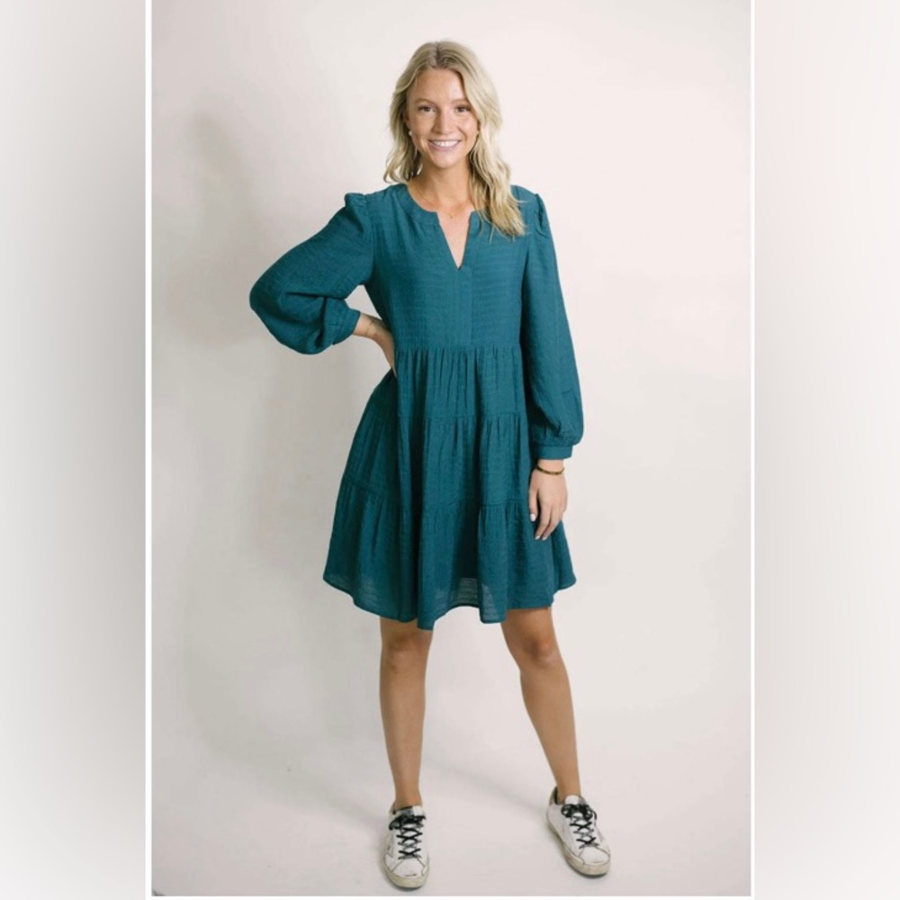 NWT Emerald JoyJoy Mini Dress, Size Large